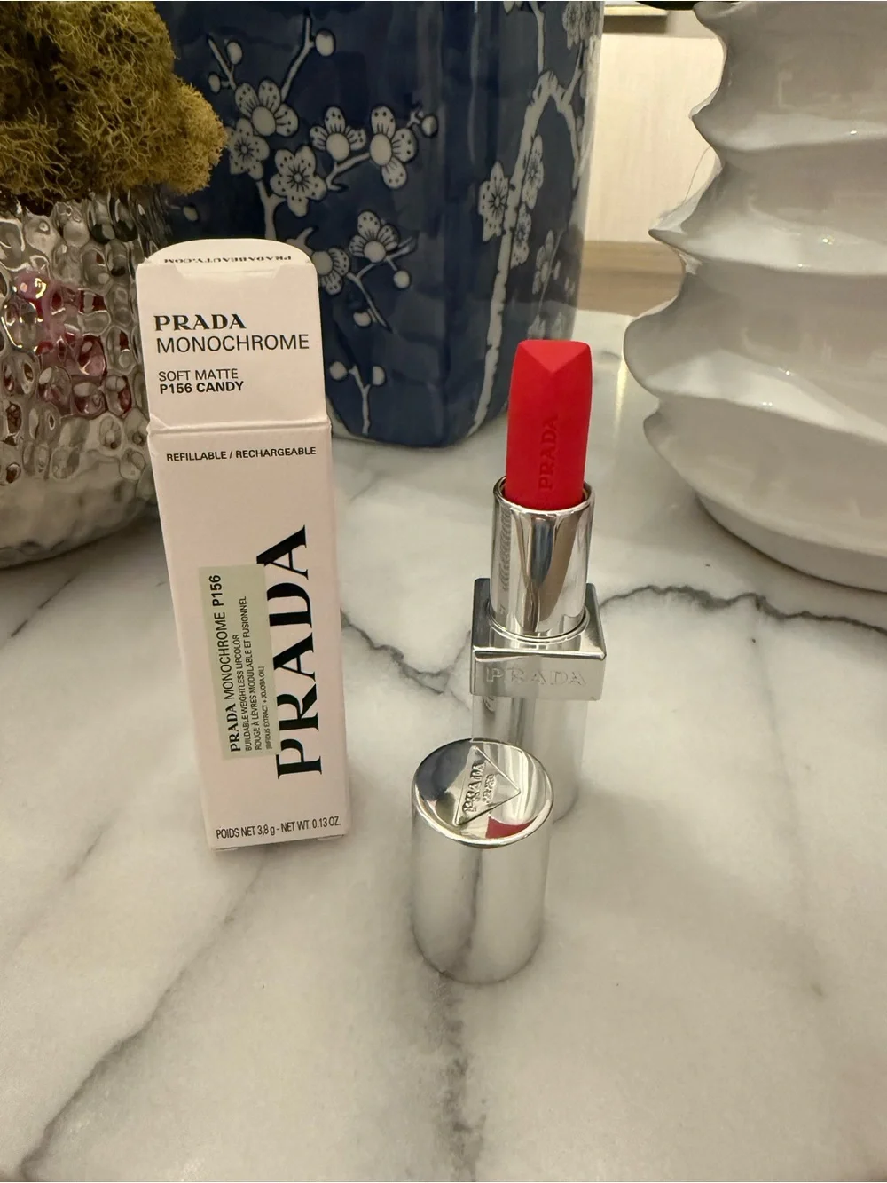 Prada Monochrome Soft Matte Refillable Lipstick